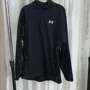 Black under armour quarter zip